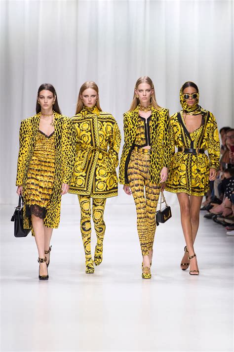 versace 2018 2019|versace spring collection.